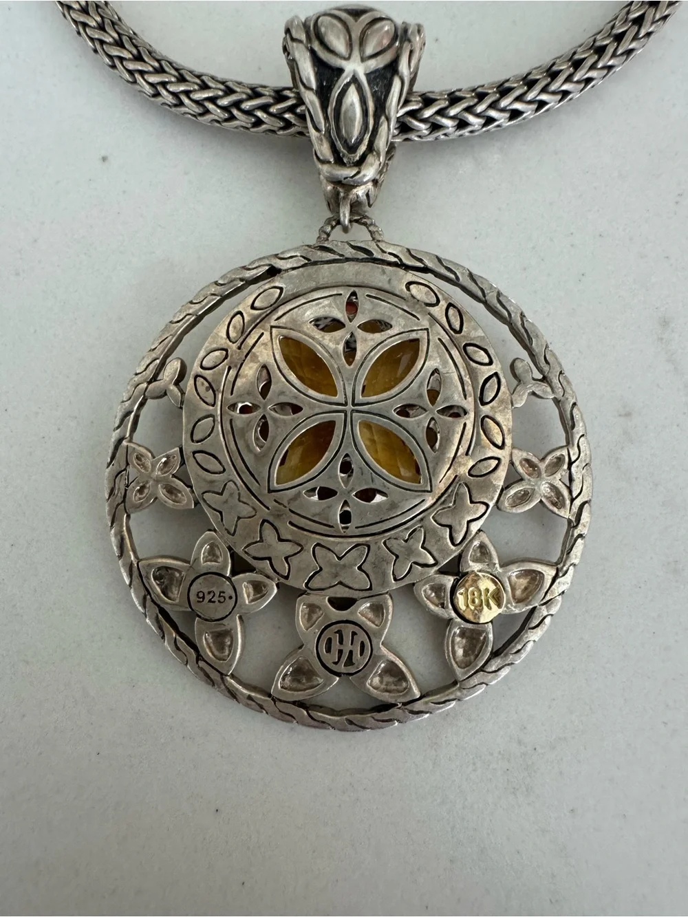 John Hardy necklace and ring
